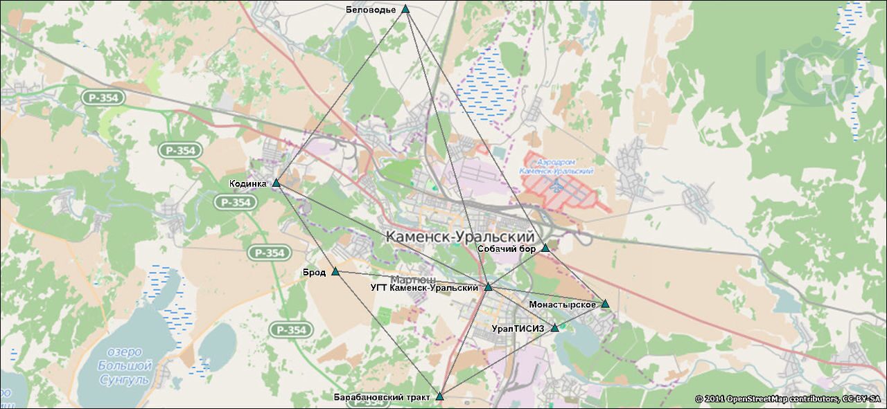 Карта каменска уральского со спутника - 80 фото